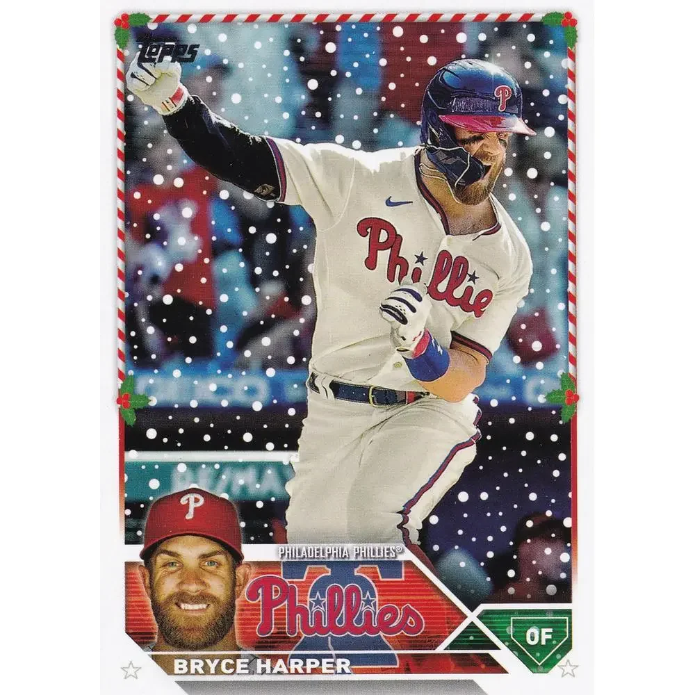 2023 Topps Holiday Bryce Harper H84 Philadelphia Phillies